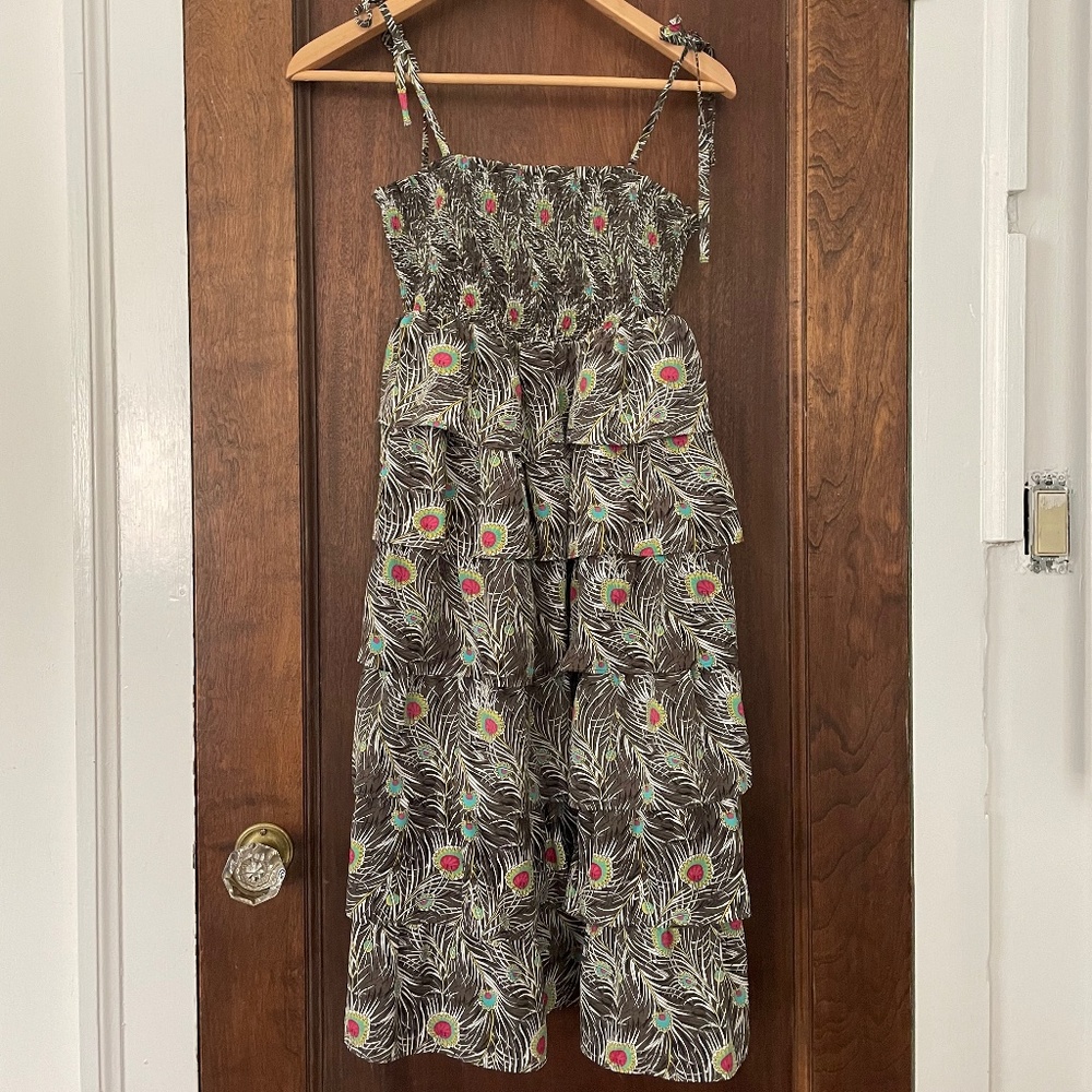 Liberty of London for Target Tiered Ruffle Dress NWT Size Small